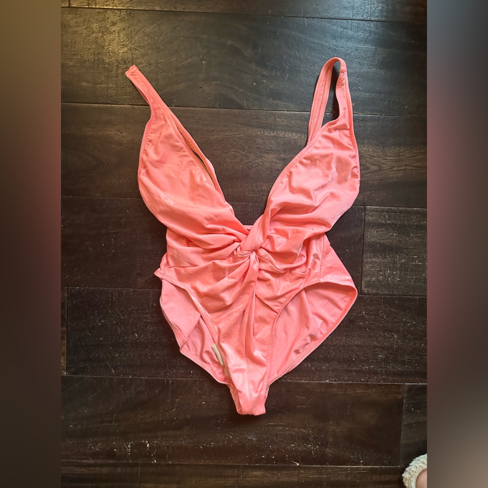 Vintage 1980s Twist Front Swimsuit
